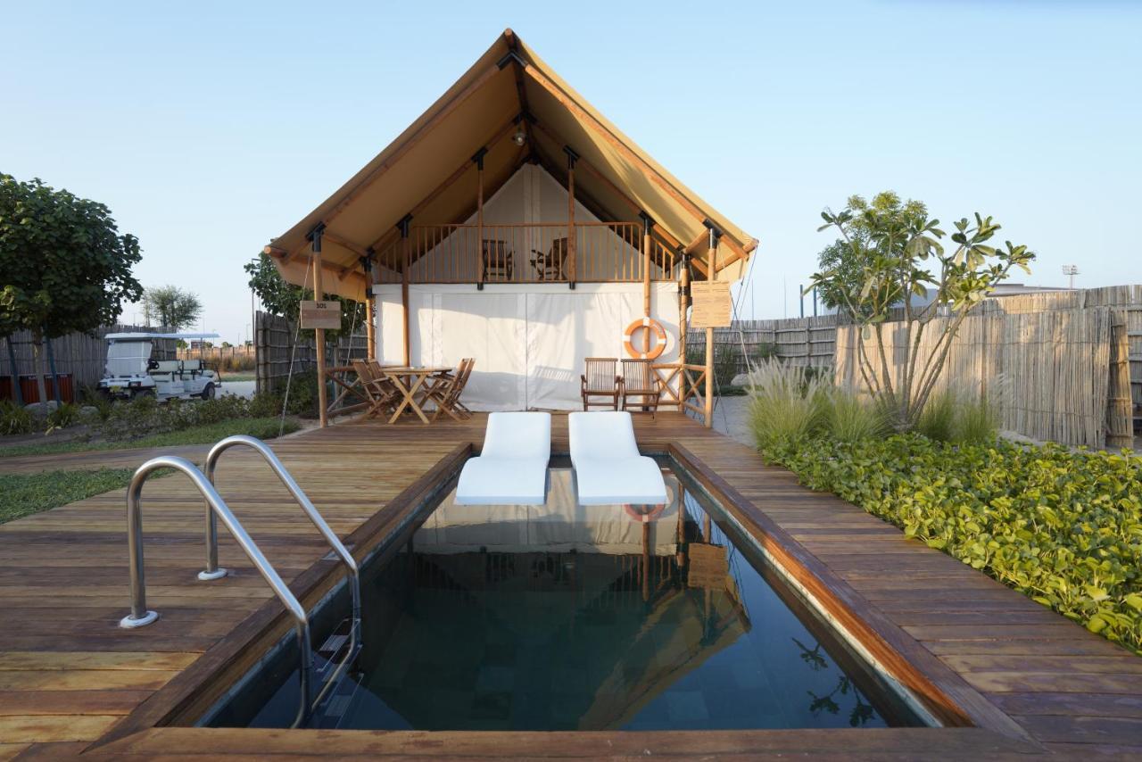 Bab Al Nojoum Hudayriyat Camp Hotel Abu Dhabi Buitenkant foto