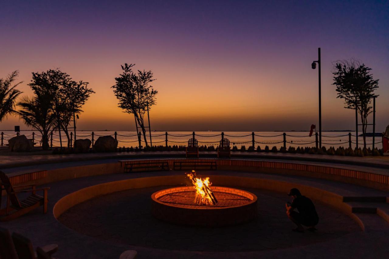 Bab Al Nojoum Hudayriyat Camp Hotel Abu Dhabi Buitenkant foto